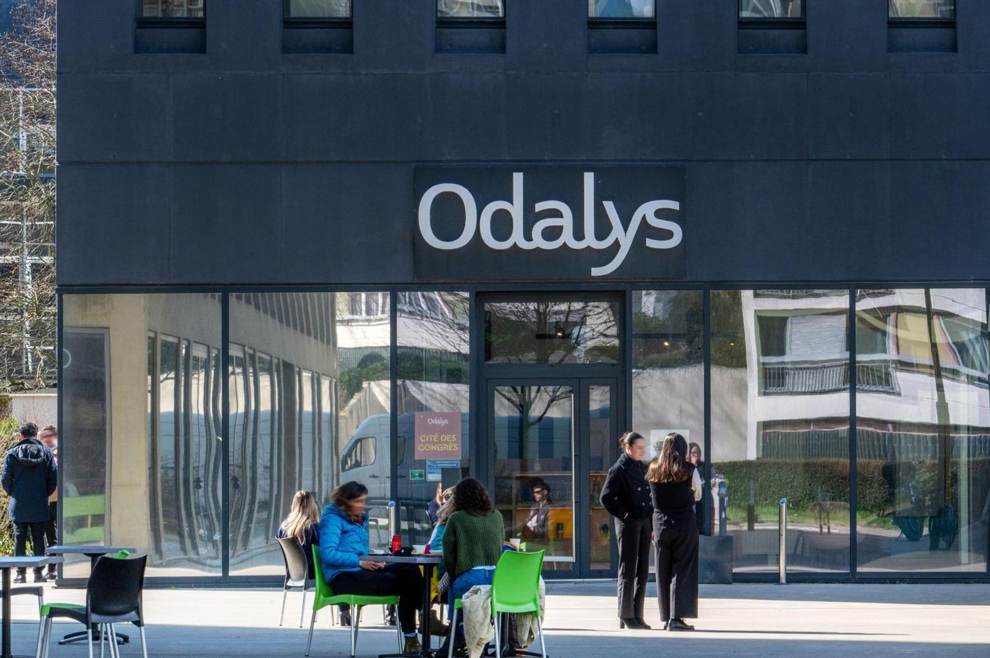 Appart Hotel Odalys City Nantes Cite Des Congres Екстериор снимка